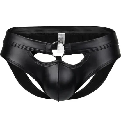 Hollow Out Black Jockstrap - Image 4