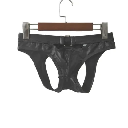 Hollow Out Black Jockstrap - Image 2