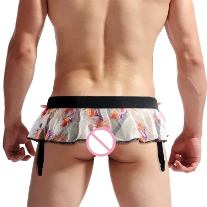 Sexy Ruffled Skirted G-string - Image 2