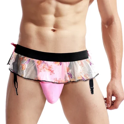 Sexy Ruffled Skirted G-string - Image 4