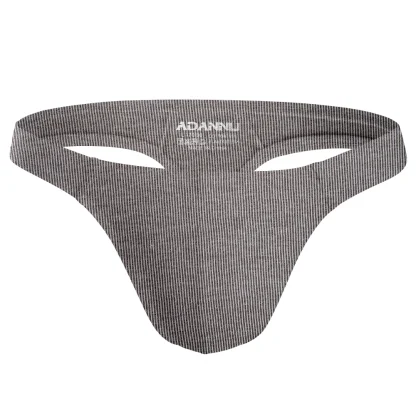 Pinstripes Sexy Breathable Thongs - Image 2