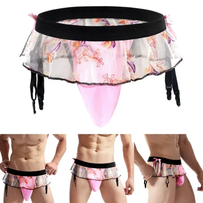 Sexy Ruffled Skirted G-string - Image 6