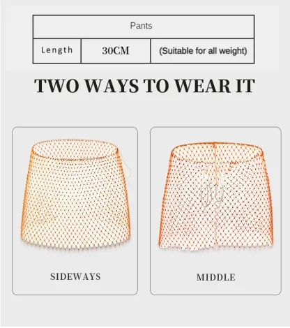Shiny Fishnet Boxer Shorts - Image 7