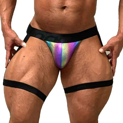 Leg Strap Colorful Jockstraps