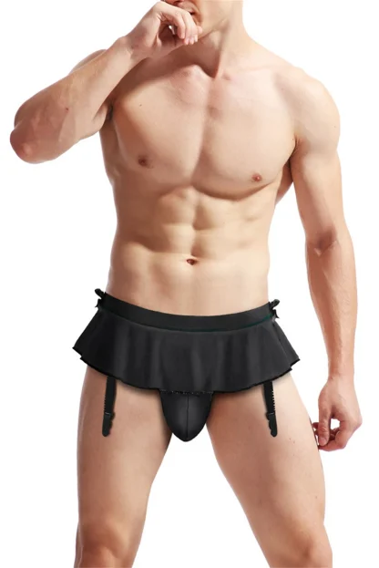 Elastic Waist Skirted Thongs - Image 3