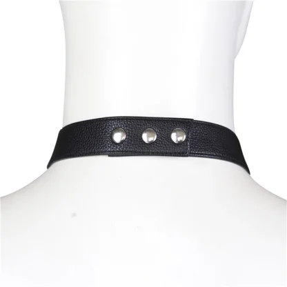 Black Halter Bodysuit Harness - Image 4