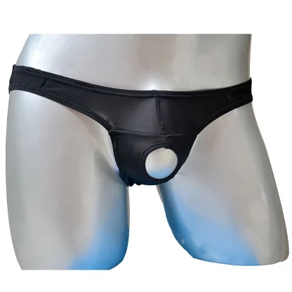 Crotch Cutout Low-rise Brief