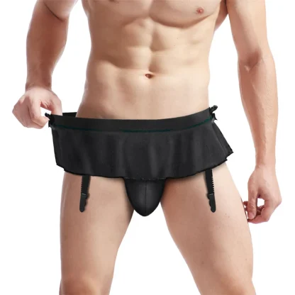 Elastic Waist Skirted Thongs - Image 2