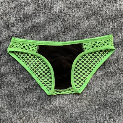 Low-rise Fishnet Bikini Brief - Image 4