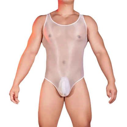 Transparent Sleeveless Bodysuit