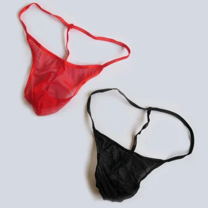 Solid Color Mesh G-string - Image 5