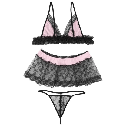 Sexy See-through Lace Lingerie - Image 6