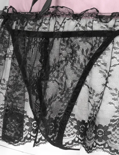 Sexy See-through Lace Lingerie - Image 10