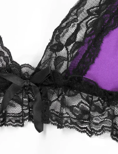 Sexy See-through Lace Lingerie - Image 4