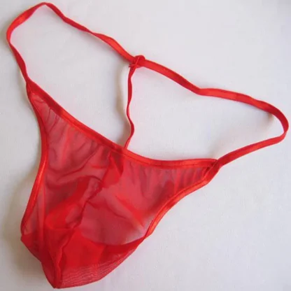 Solid Color Mesh G-string - Image 4