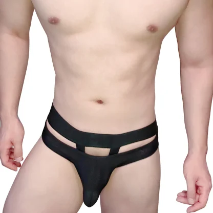 Strappy Large Bulge Pouch Brief - Image 2