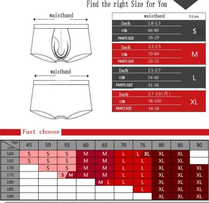 Zippered Crotch Black Boxer Brief - Image 7
