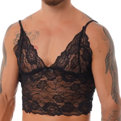 Sexy Tank Top Lace Lingerie