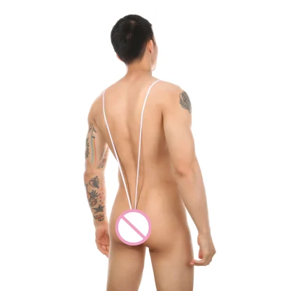 V-shaped Mankini Bodysuits - Image 5