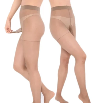Pouch See-through Pantyhose - Image 7