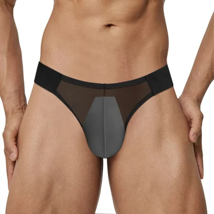 Men's Mesh Bulge Pouch Brief