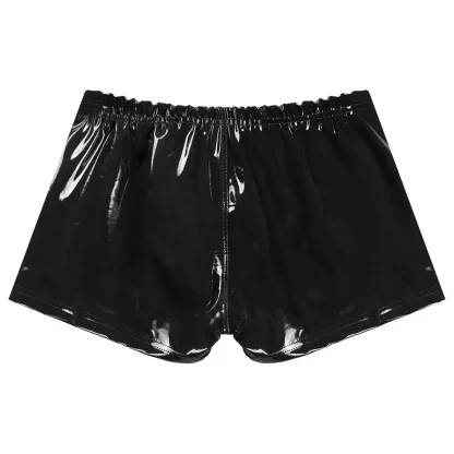 Zip Crotch Glossy Boxer Brief - Image 5