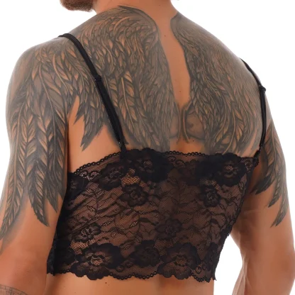 Sexy Tank Top Lace Lingerie - Image 3