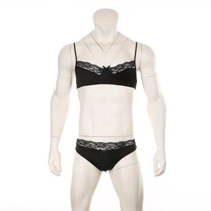 Playful Lace Trim Sexy Lingerie - Image 5