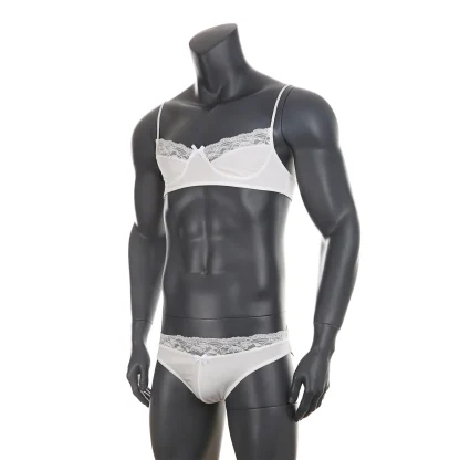 Playful Lace Trim Sexy Lingerie - Image 3
