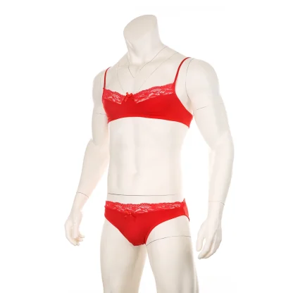 Playful Lace Trim Sexy Lingerie - Image 9