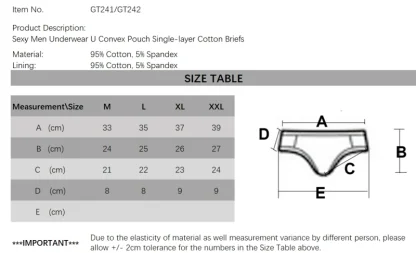 Men's Casual Comfortable Brief - Image 11