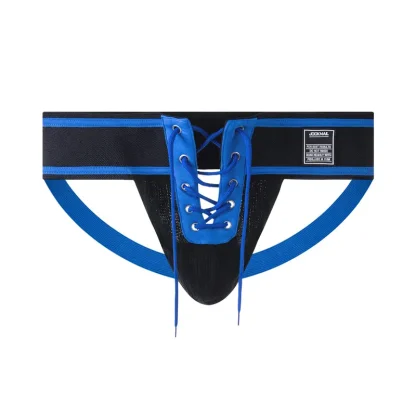 Lace-up Adjustable Front Jockstrap - Image 3