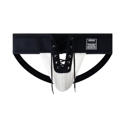 Lace-up Adjustable Front Jockstrap - Image 5