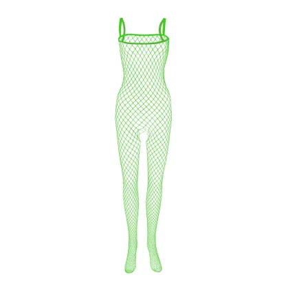 Sleeveless Fishnet Full Bodystocking - Image 5