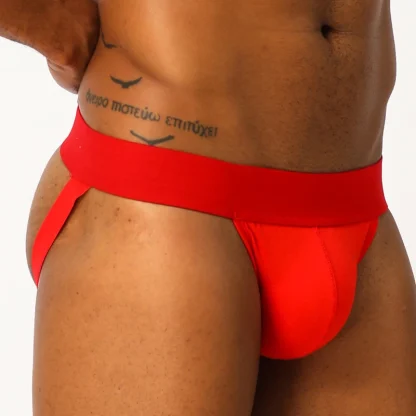Elastic Plain Color Jockstraps - Image 4