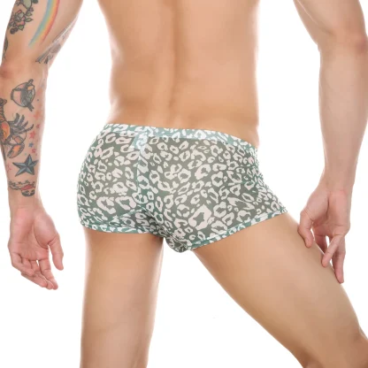 See-through Leopard Print Boxer Brief - Image 12