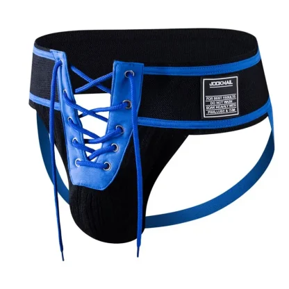 Lace-up Adjustable Front Jockstrap - Image 2