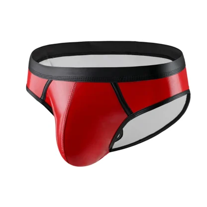 Shiny Metallic Men's Sexy Briefs - Image 13