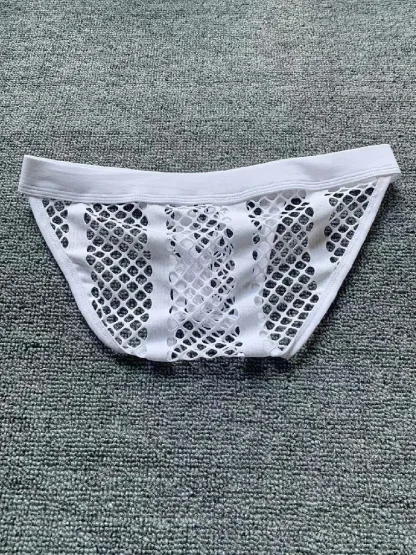 Large Hole Fishnet Brief - Image 10