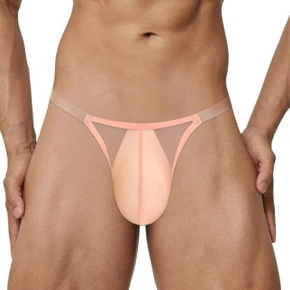Transparent Strap Mesh Brief - Image 4