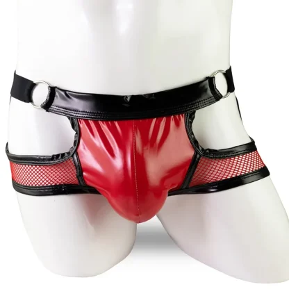 Ring Decor Cutout Sheer Jockstrap - Image 11