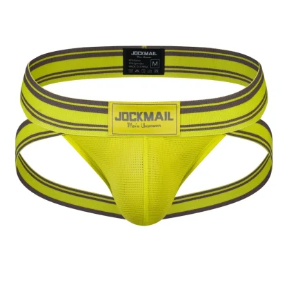 Striped Strap Comfotable Jockstrap - Image 8