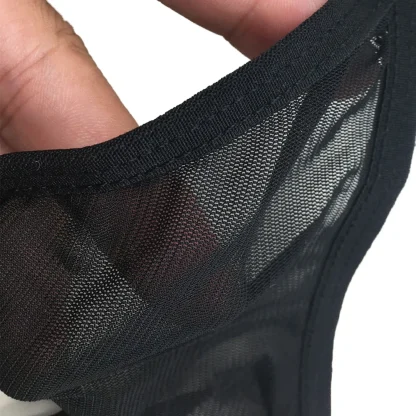 Crotchless Ultra-thin Sheer Jockstrap - Image 3