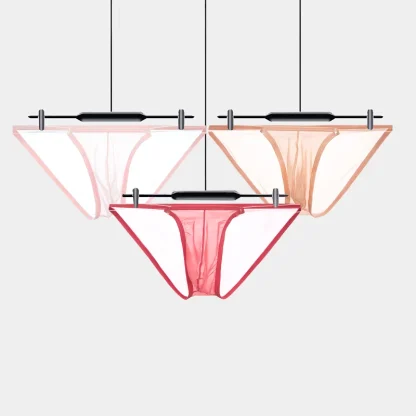 Transparent Strap Mesh Brief - Image 12