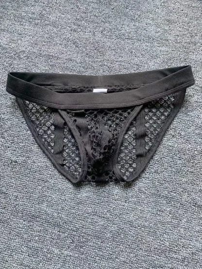 Large Hole Fishnet Brief - Image 13