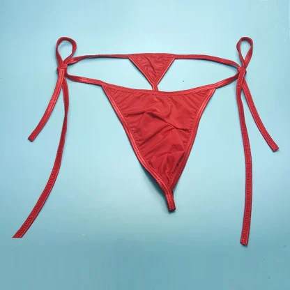 Solid Color Tie Side G-string - Image 10