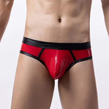 Shiny Metallic Men's Sexy Briefs - Image 6