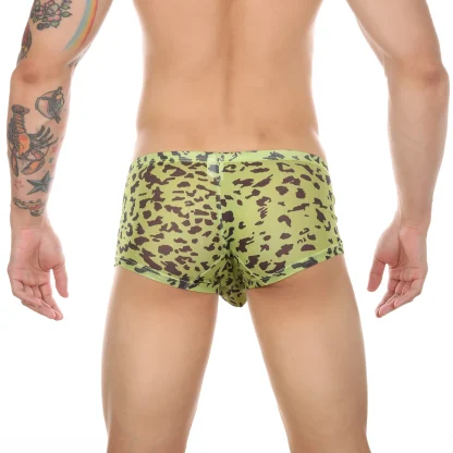 See-through Leopard Print Boxer Brief - Image 9