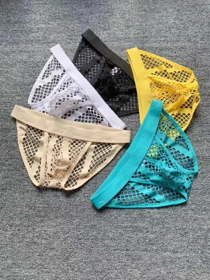 Large Hole Fishnet Brief - Image 15