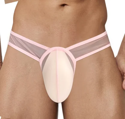 Sheer Mesh Bulge Pouch Brief - Image 7
